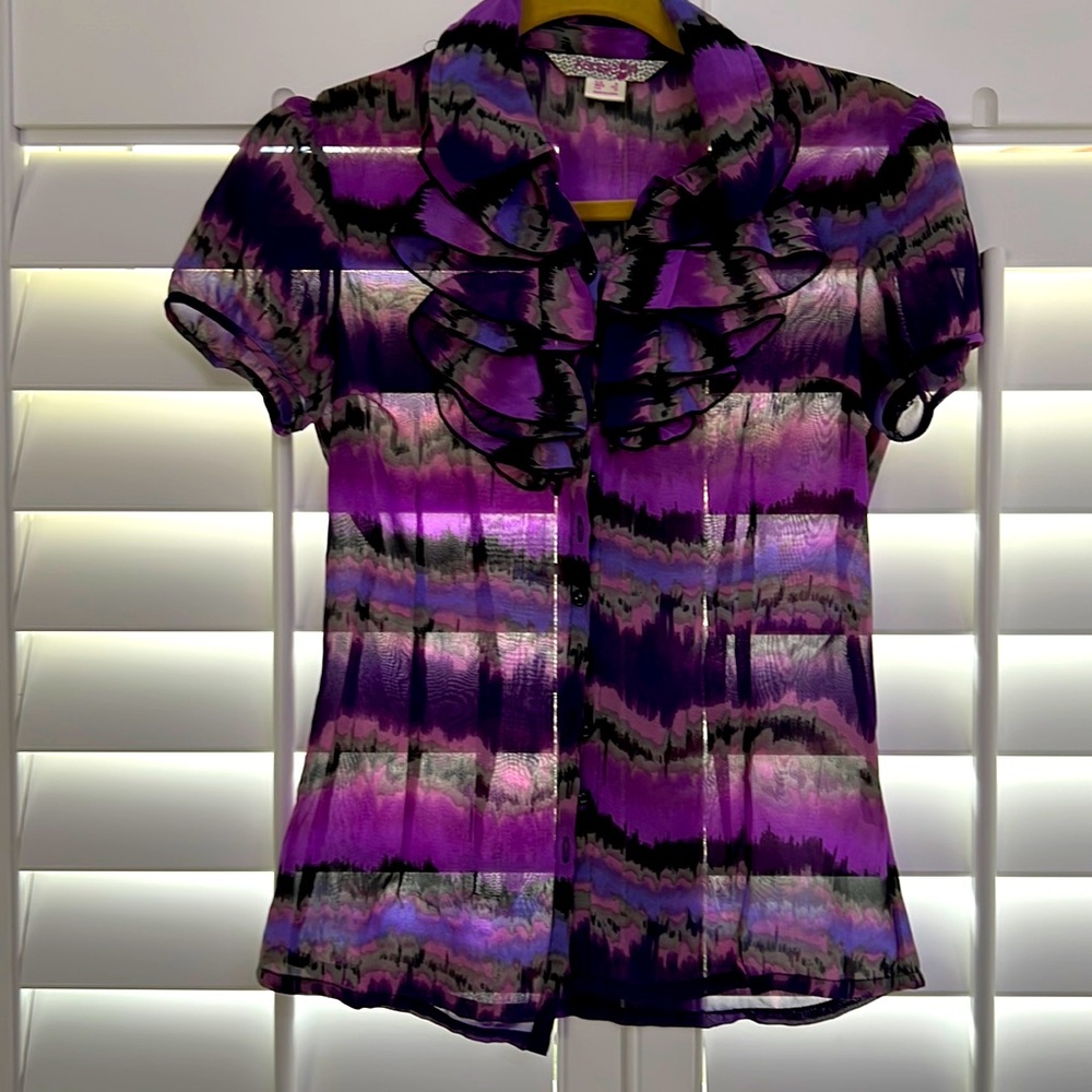 Purple blouse